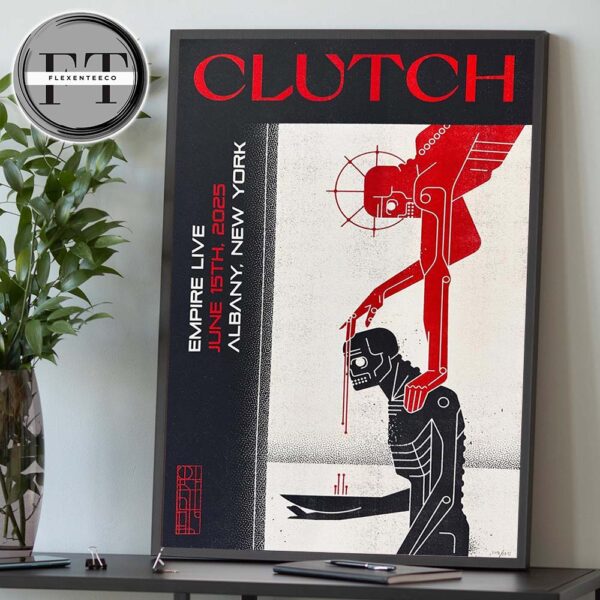 Clutch At Empire Live In Albany NY On June 15 2025 Home Decor Poster Canvas