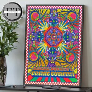 Daniel Donato The 3rd Annual Cosmic Country Celebration Home Decor Poster Canvas