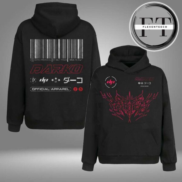 Darko US Darko Windbreaker Two Sided HoodieShirt