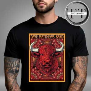 Dave Mathews Band At Huntington Bank Pavilion At Northerly Island In Chicago IL On June 27-28 2025 Unisex T-Shirt