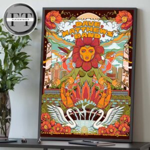 Dave Matthew Band Best Of Blues & Rock Festival In Sao Paulo Home Decor Poster Canvas