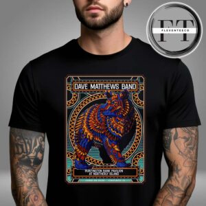 Dave Matthews Band Huntington Bank Pavilion At Northerly Island In Chicago IL On June 28 2025 Unisex T-Shirt