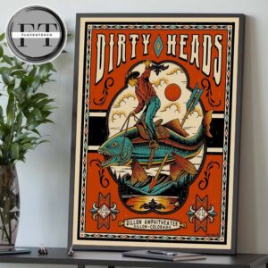 Dirty Heads At Dillon Amphitheater In Dillon Colorado On June 28 2025 Home Decor Poster Canvas