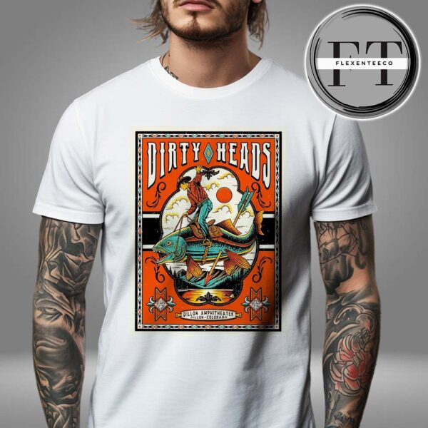 Dirty Heads At Dillon Amphitheater In Dillon Colorado On June 28 2025 Unisex T-Shirt