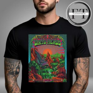 Dirty Heads At Ford Amphitheater In Colorado Springs Co On June 27 2025 Unisex T-Shirt