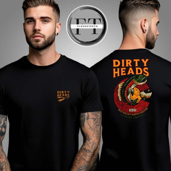 Dirty Heads Red Rocks 2025 Tee Two Sided Unisex T-Shirt