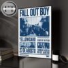 Fall Out Boy At Farmasi Arena In Rio De Janeiro On August 27 2025 Story Of The Year Home Decor Poster Canvas