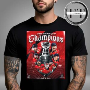Florida Panthers Are Stanley Cup Champions NHL 2025 Unisex T-Shirt