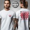 Florida Panthers Fanatics 2025 Stanley Cup Champions Jersey Roster NHL Two Sided Unisex T-Shirt