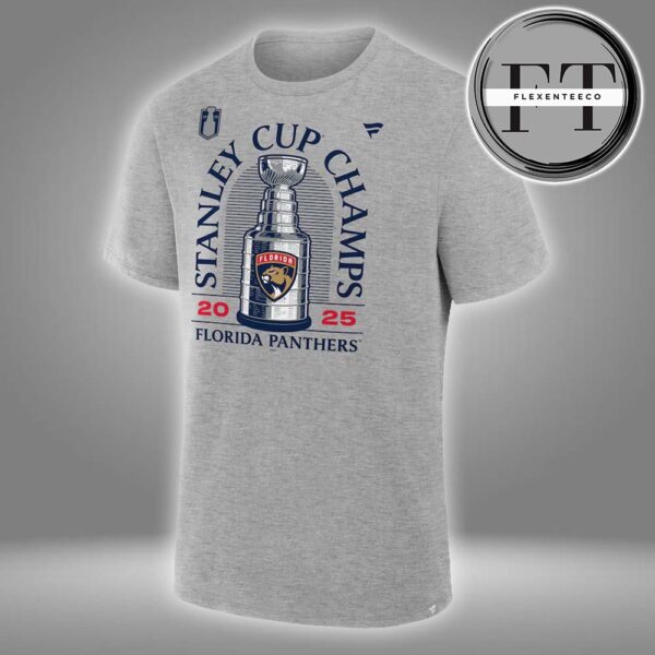 Florida Panthers Fanatics 2025 Stanley Cup Champions Locker Room NHL Unisex T-Shirt
