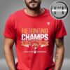 Florida Panthers Fanatics 2025 Stanley Cup Champions Parade NHL Unisex T-Shirt