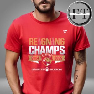 Florida Panthers Fanatics 2025 Stanley Cup Champions Parade NHL Unisex T-Shirt