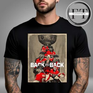 Florida Panthers Win Stanley Cup 2025 NHL Champions Back To Back Unisex T-Shirt