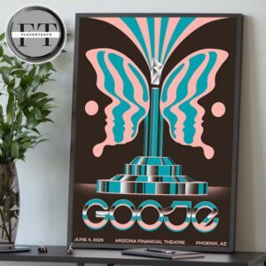 Goose The Band At Arizona Financial Theatre In Phoenix AZ On June 4 2025 Home Decor Poster Canvas