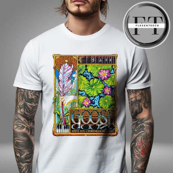 Goose The Band At Cmac On Canandaigua NY On June 21 2025 Unisex T-Shirt