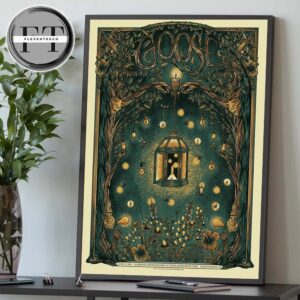 Goose The Band At Everwise Amphitheater At White River State Park On Indianapolis IN On June 12 2025 Home Decor Poster Canvas