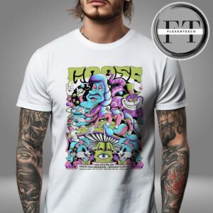 Goose The Band At Fiddler’s Green Amphitheatre In Greenwood Village CO On June 6th And 7th 2025 Unisex T-Shirt
