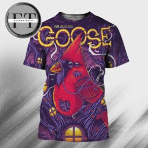 Goose The Band At Jacobs Pavilion In Cleveland OH On June 19-20 2025 All Over Print Shirt