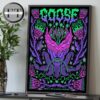 Goose The Band At The Fatory In St. Louis MO On 10-11 2025 Art By By Amy Jean Home Decor Poster Canvas
