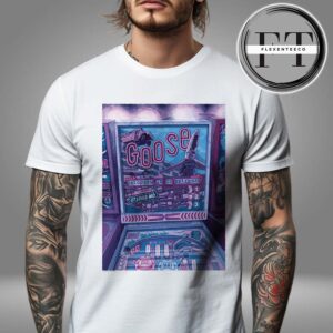 Goose The Band At The Fatory In St. Louis MO On 10-11 2025 Art By Dan Black Unisex T-Shirt