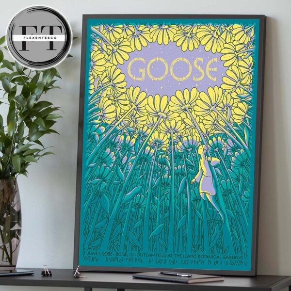 Goose The Band At The Idaho Botanical Gardens In Outlaw Field Boise ID On June 1 2025 Home Decor Poster Canvas