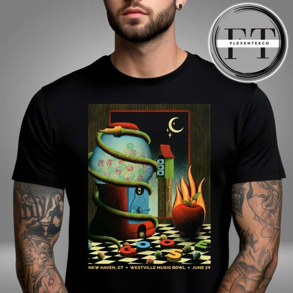 Goose The Band At Westville Music Bowl In New Haven CT On June 29 2025 Unisex T-Shirt