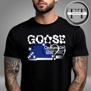 Goose The Band In Cleveland OH On June 19-20 2025 Tour Unisex Shirt