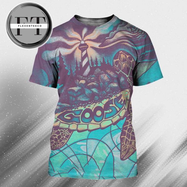 Goose The Band Live Oak Bank Pavilion At Riverfront Park In Wilmington NC On Jun 17 2025 All Over Print Shirt