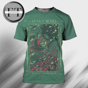 Guns N Roses At Eskelunden In Aarhus DK On June 29 2025 All Over Print Shirt