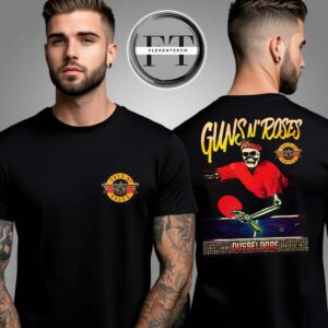 Guns N Roses At Merkur Spiel Arena In Dusseldorf On June 18 2025 Two Sided Unsiex T-Shirt