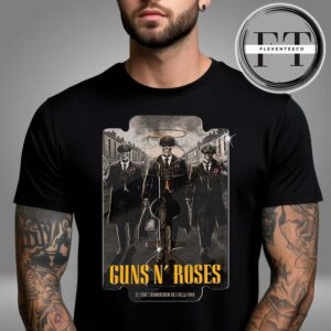 Guns N Roses At Villa Park In Birmingham UK On June 23 2025 Unisex T-Shirt