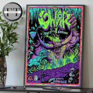 Gwar Take The Gaverns At Grundy County In Tennessee On June 21 2025 Home Decor Poster Canvas