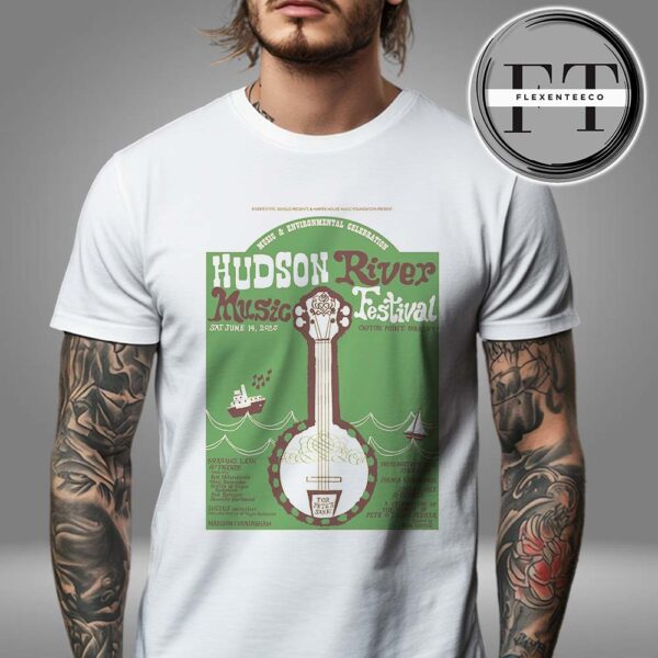 Hudson River Music Festival At Croton Point Park NY On June 14 2025 Line Up Unisex T-Shirt