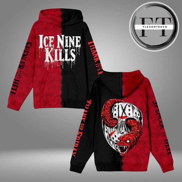 Ice Nine Kills Spencer Goes To Hell Split All Over Print Shirt