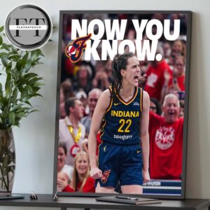 Indiana Fever Clinched Eastern Conference WNBA 2025 Now You Know Home Decor Poster Canvas