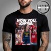 Indiana Fever Clinched Eastern Conference WNBA 2025 Now You Know Unisex T-Shirt
