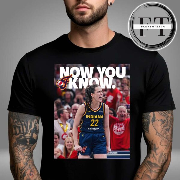 Indiana Fever Clinched Eastern Conference WNBA 2025 Now You Know Unisex T-Shirt