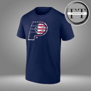 Indiana Pacers Final NBA 2025 Finals Flag Logo Unisex T-Shirt