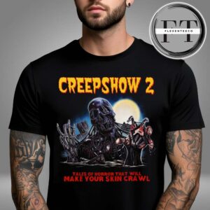 Iron Fortress Records Creepshow 2 Horror Movie Unisex T-shirt