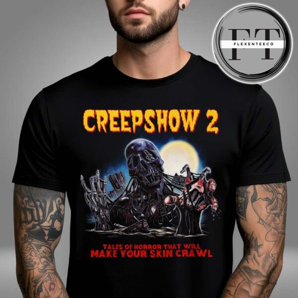 Iron Fortress Records Creepshow 2 Horror Movie Unisex T-shirt