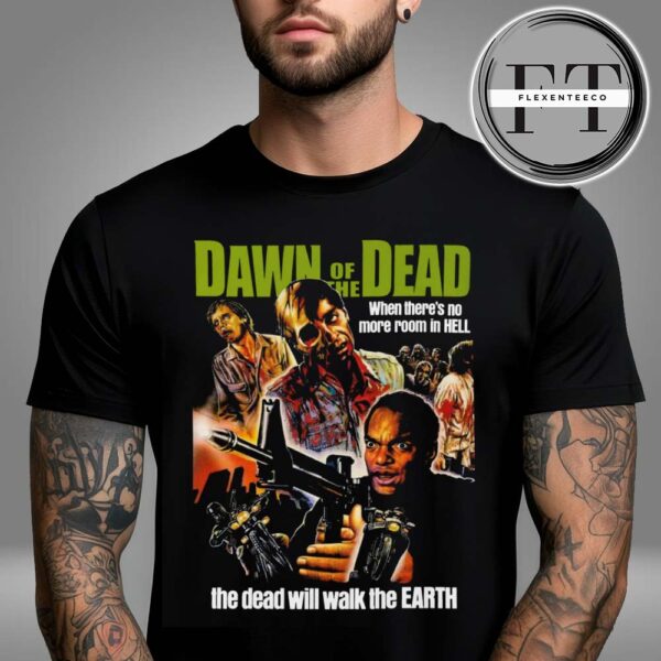 Iron Fortress Records Dawn Of The Dead Horror Movie Merch Unisex T-shirt