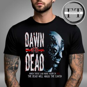 Iron Fortress Records Dawn of the Dead Horror Movie Unisex T-shirt