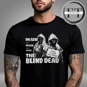 Iron Fortress Records The Blind Dead Horror Movie Unisex T-shirt