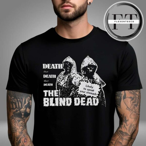 Iron Fortress Records The Blind Dead Horror Movie Unisex T-shirt