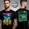 Iron Maiden Run For Your Lives 2025 Tour Dublin Tee Two Sided Unisex T-Shirt