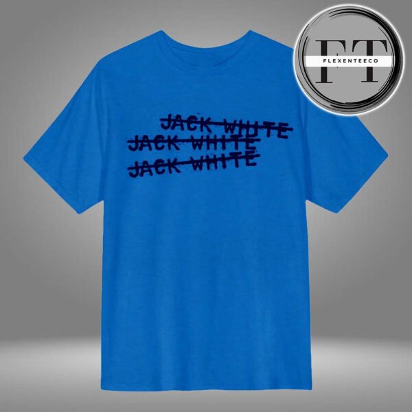 Jack White Logo X3 Unisex T-Shirt