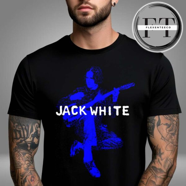 Jack White Photo Black Unisex T-Shirt