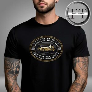 Jason Isbell And The 400 Unit At The Riverside Theater In Milwaukee WI On June 25 2025 Logo Unisex T-Shirt