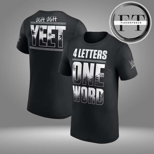 Jey Uso Four Letters One Word WWE All Over Print Shirt