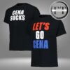 John Cena Let’s Go Cena Cena Sucks Reversible WWE Two Sided Unisex T-Shirt